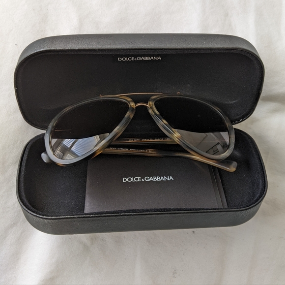 Dolce & Gabbana DG Camouflage Tortoise 4218 Sunglasses - Picture 9 of 9